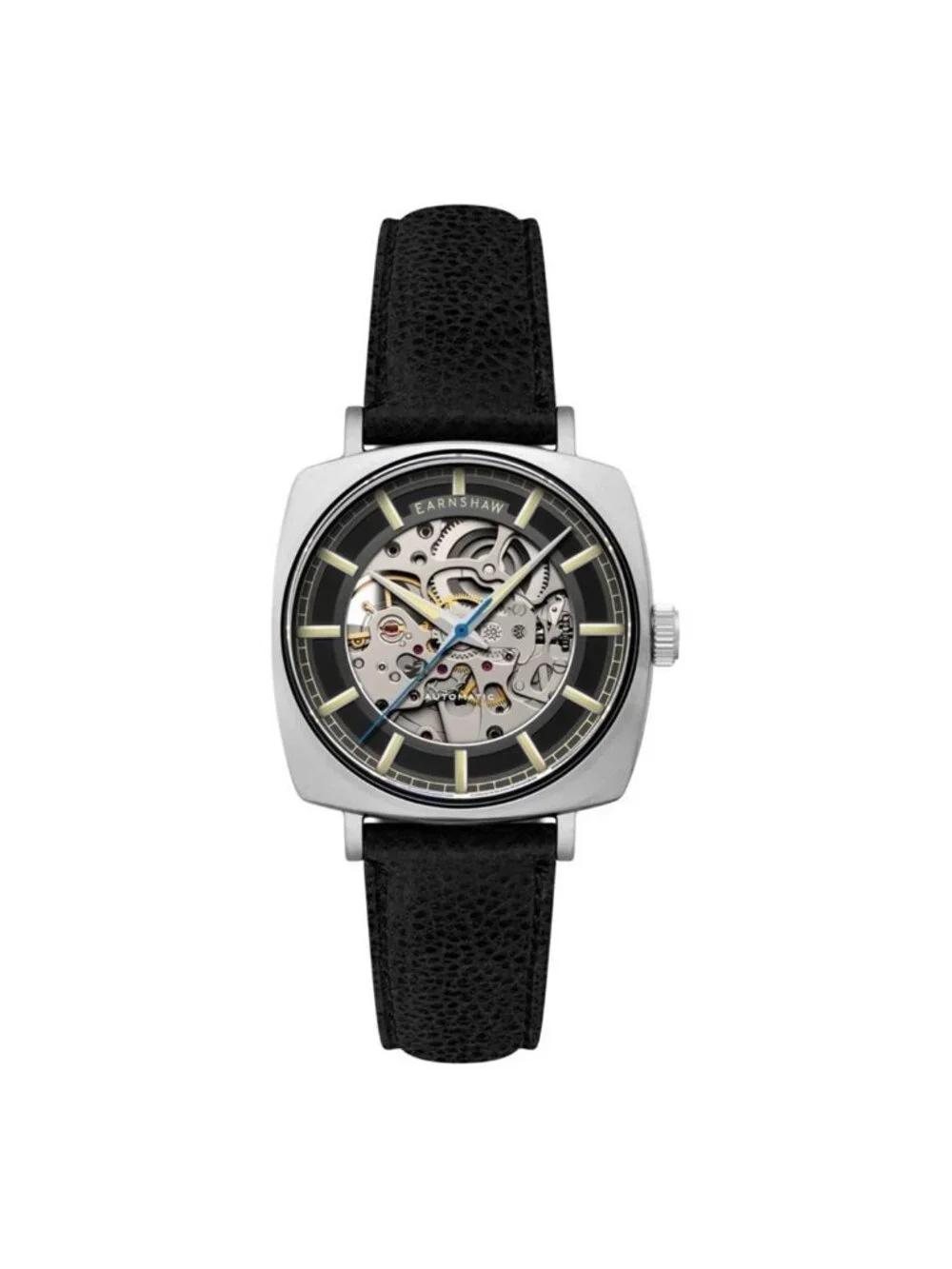 NWT Thomas Earnshaw Moorgate Black Dial Men's Watch